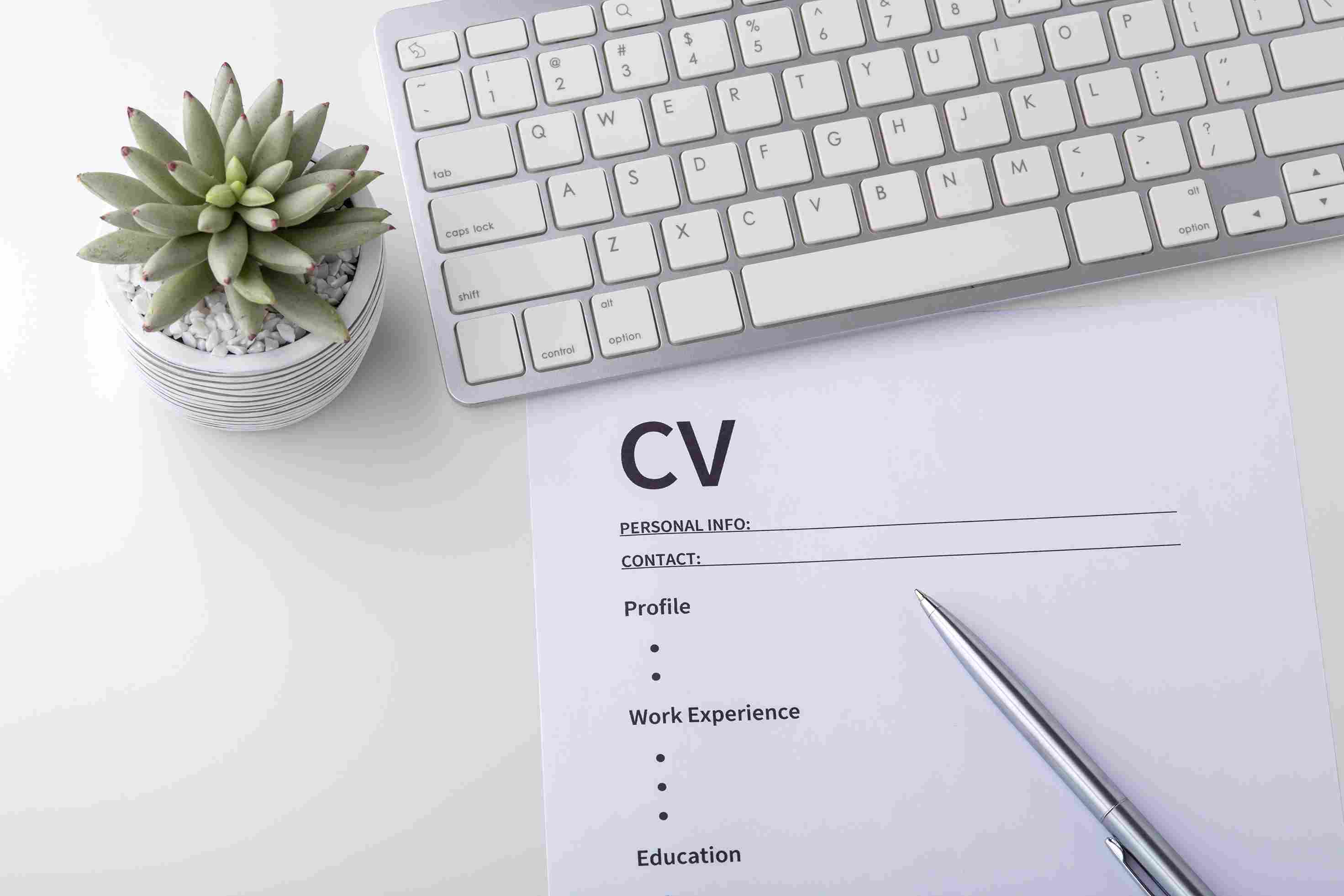 CV oprtimizado para ATS