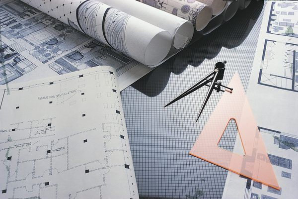 ¿En dónde trabaja un arquitecto?