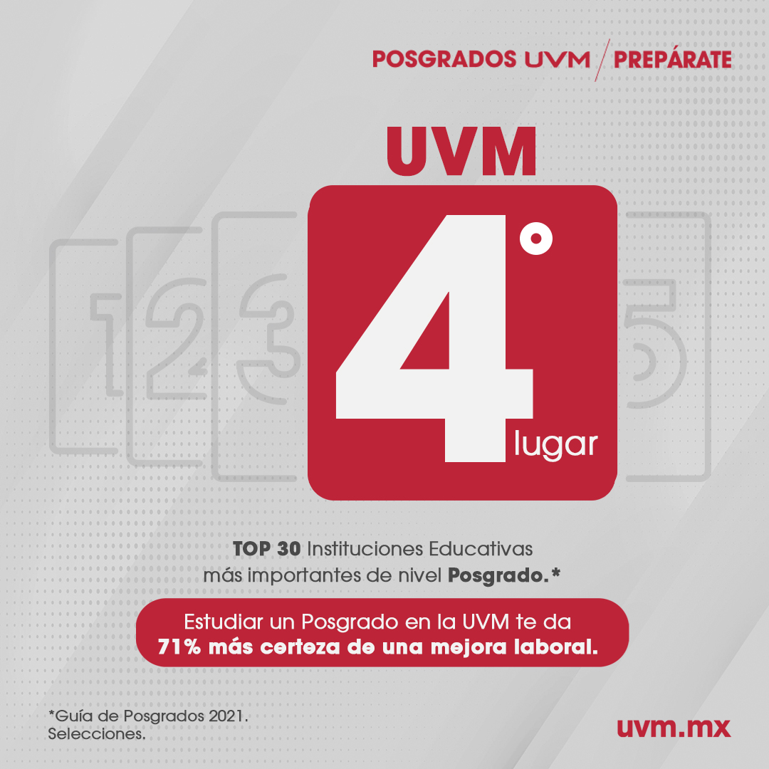 uvm entre las mejores universidades para estudiar una maestria